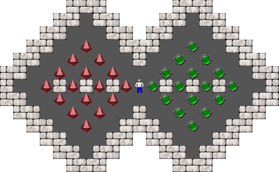 Сокобан Demons & Diamonds уровень 3